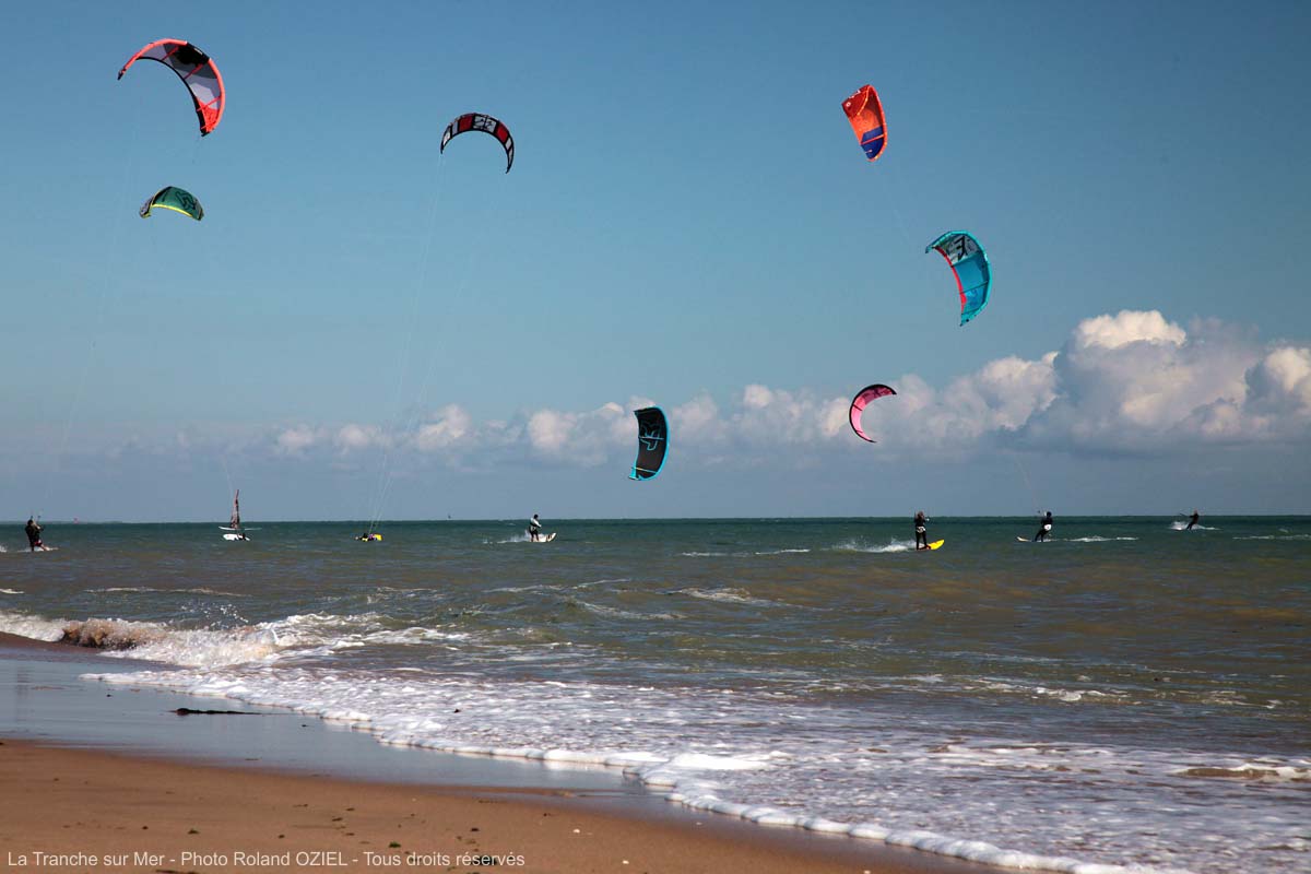 kite surf proche du camping en vendée